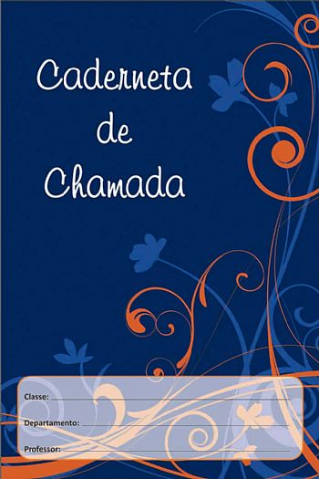 CADERNETA DE CHAMADA PARA 35 NOMES