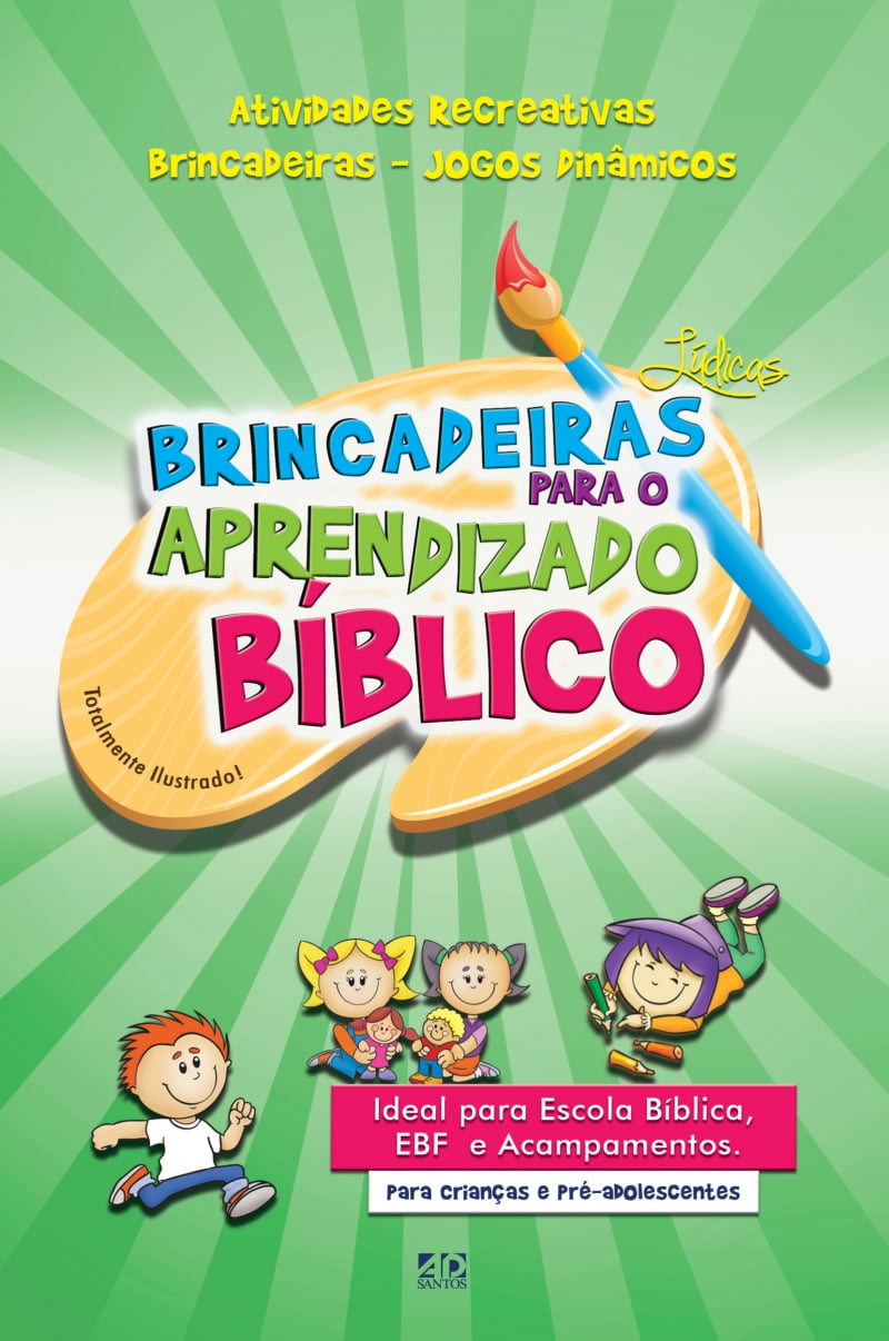 BRINCADEIRAS LÚDICAS P/ O APRENDIZADO BÍBLICO - COD 0625