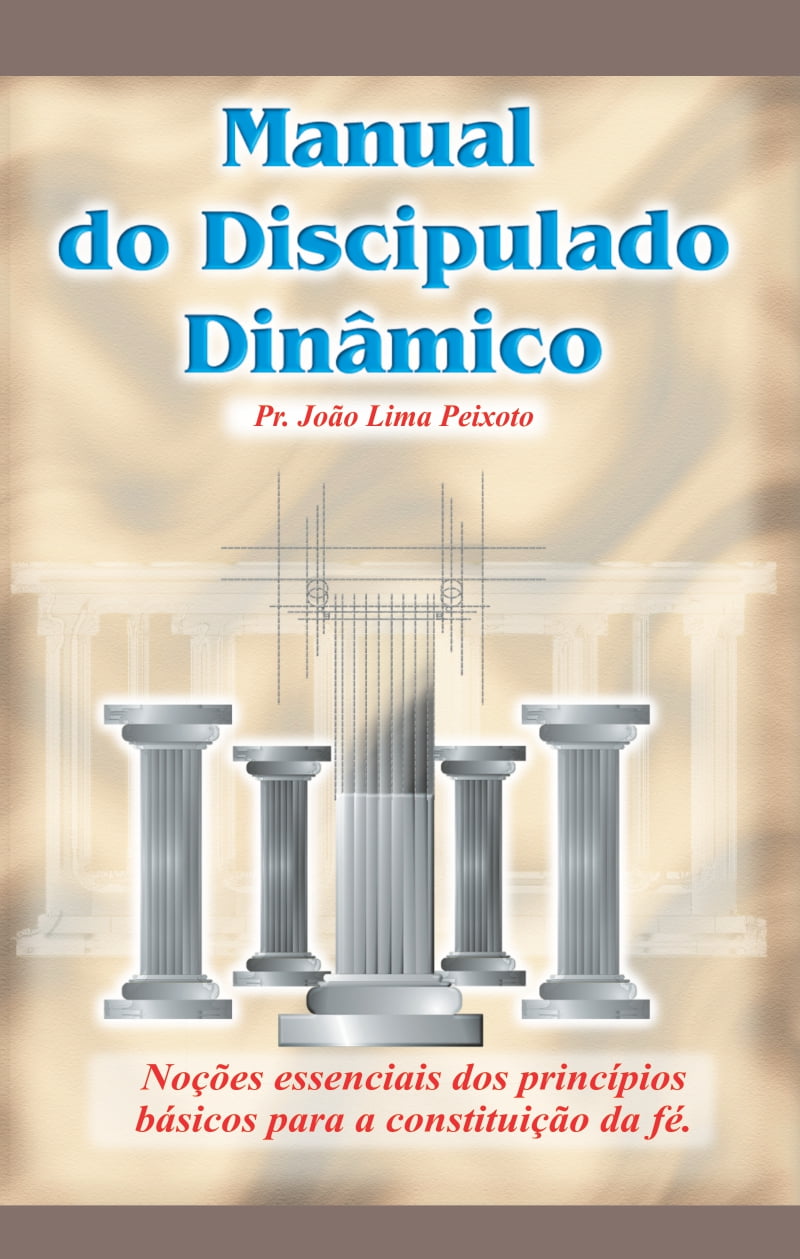 MANUAL DO DISCIPULADO DINAMICO cod 1886