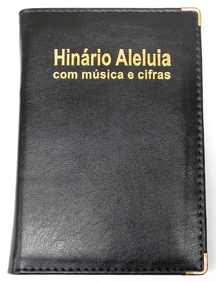 HINÁRIO ALELUIA COM MÚSICA E CIFRAS CAPA LUXO