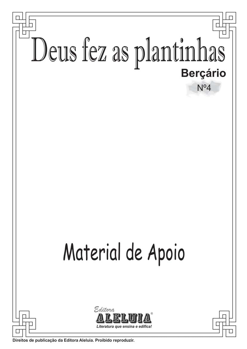 REV. 4 - BERÇÁRIO - BLOCO DE ATIVIDADES N. 4