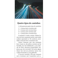 Folhetos para evangelismo